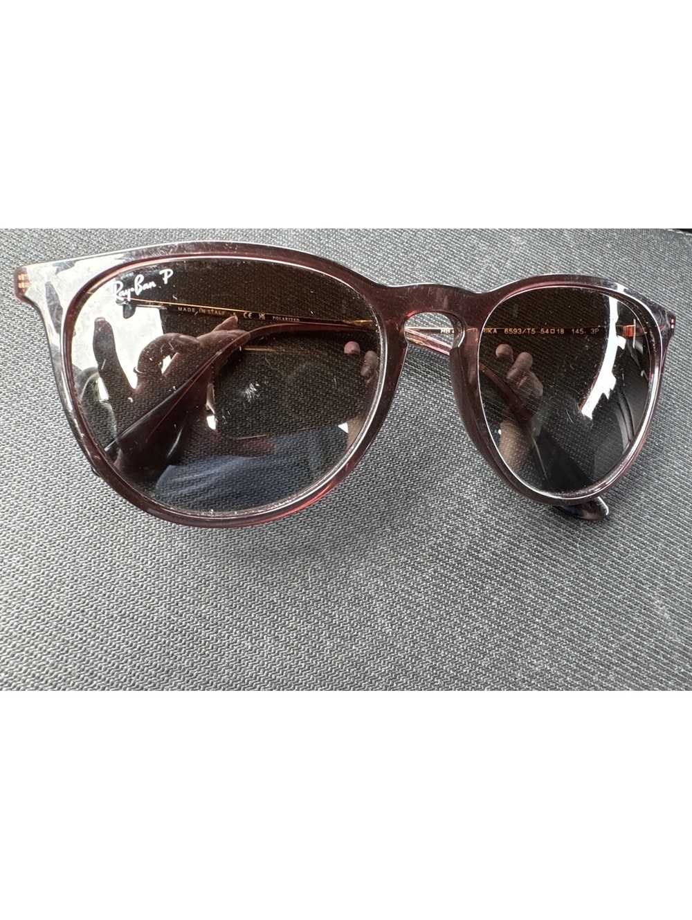 Ray-Ban Erika Polarized Sunglasses - Made in Italy